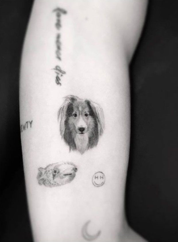 Miley Cyrus most unique celebrity tattoos