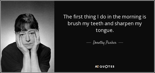 dorothy parker quotes