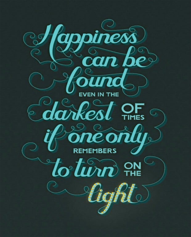 Albus Dumbledore Harry Potter quotes happiness