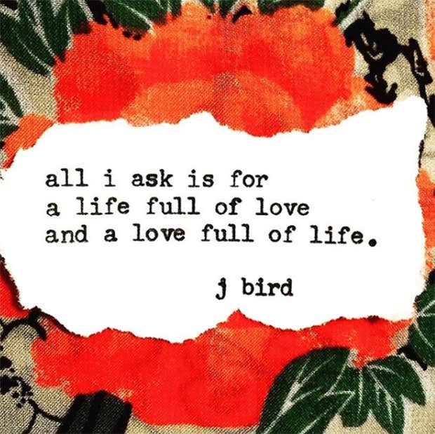 J.Bird Poet Instagram Quotes Love Heartbreak