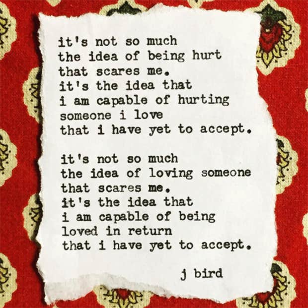 J.Bird Poet Instagram Quotes Love Heartbreak