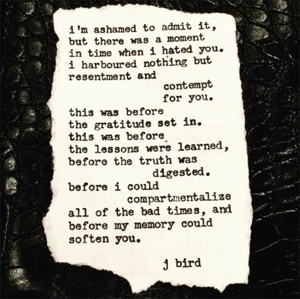 J.Bird Poet Instagram Quotes Love Heartbreak