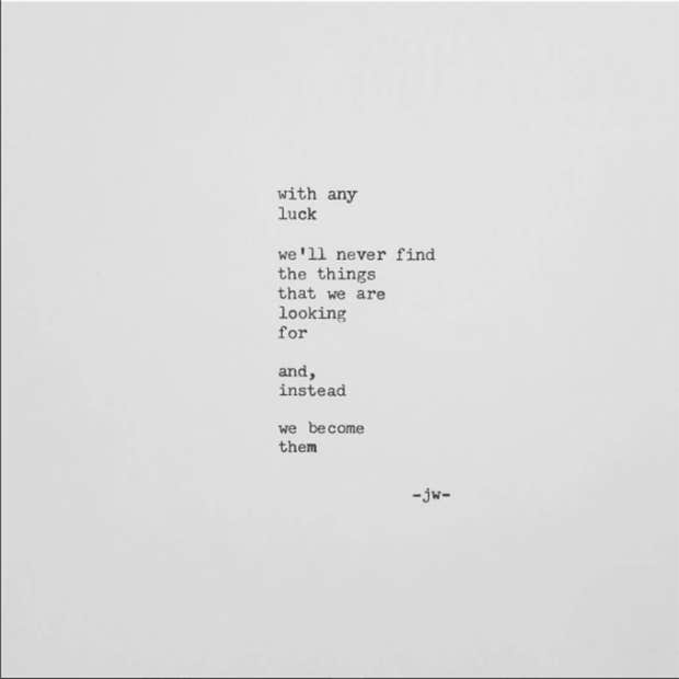 Jarod Wabick Instagram Poetry Love Yourself Quotes