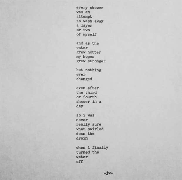 Jarod Wabick Instagram Poetry Love Yourself Quotes