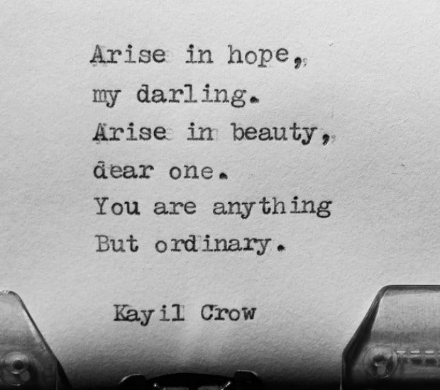 Kayil Crow Poet Inspiring Instagram Quotes 