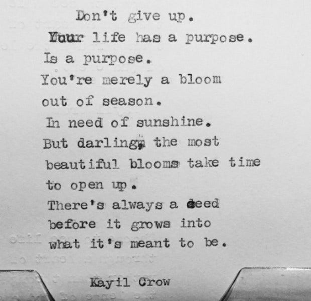 Kayil Crow Poet Inspiring Instagram Quotes 