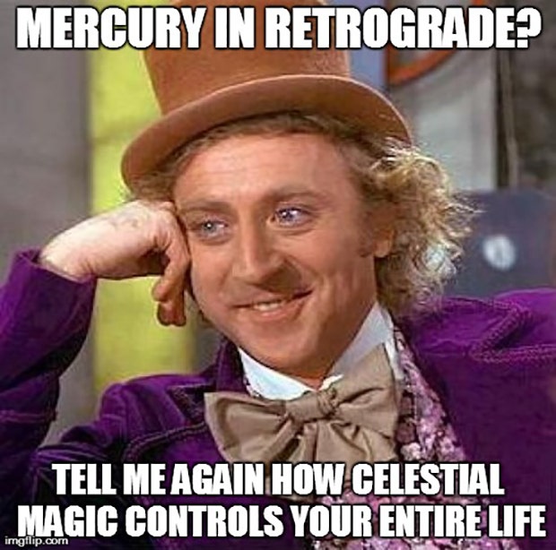 Astrology, Zodiac, Mercury In Retrograde Memes