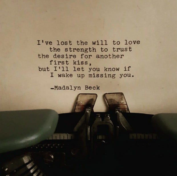 Madalyn Beck Poetry Instagram Quotes On Love