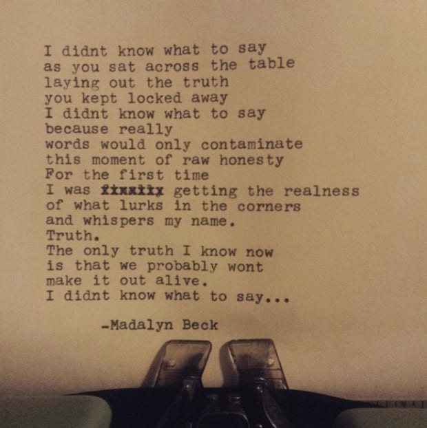 Madalyn Beck Poetry Instagram Quotes On Love