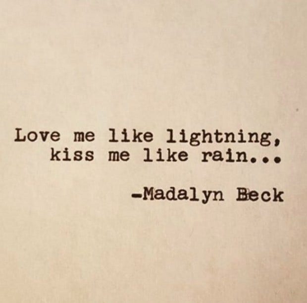 Madalyn Beck Poetry Instagram Quotes On Love