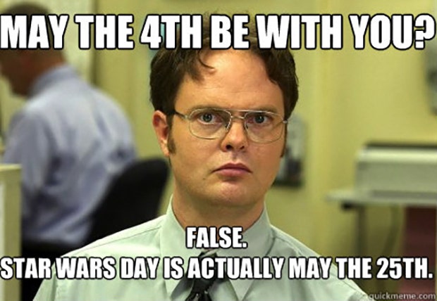 may the 4th be with you meme