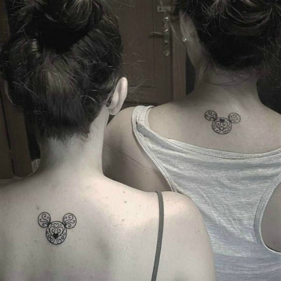 Matching Disney Tattoos For BFFs  POPSUGAR Love  Sex