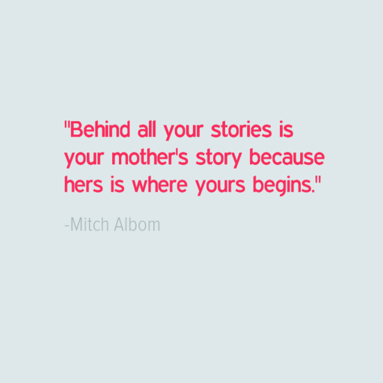 Mitch Albom mothers day quotes