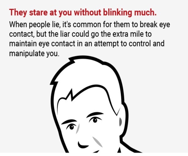 Blinking.