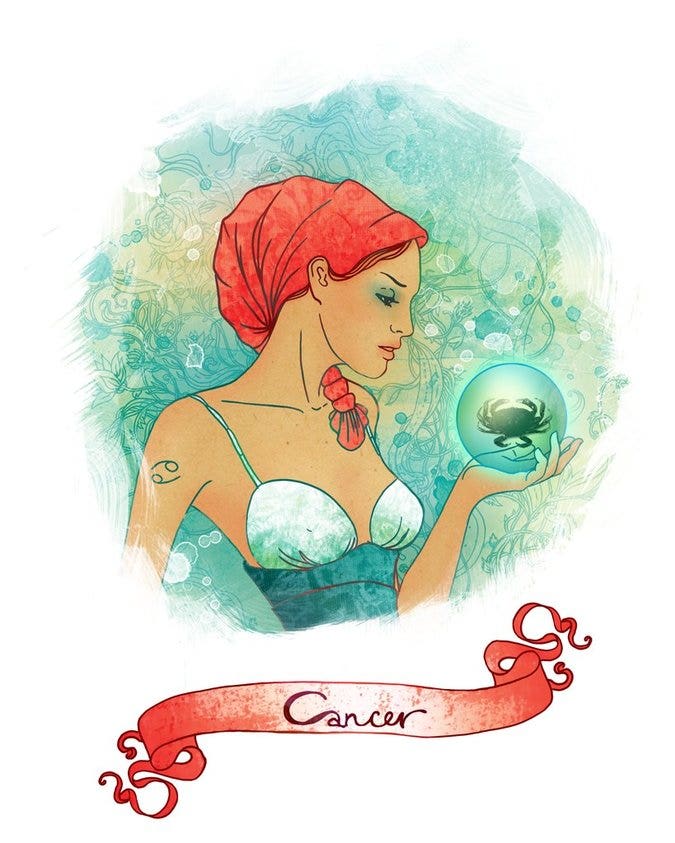 Cancer zodiac sign not into the relationship anymore