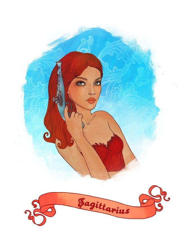 sagittarius zodiac signs least likely get married