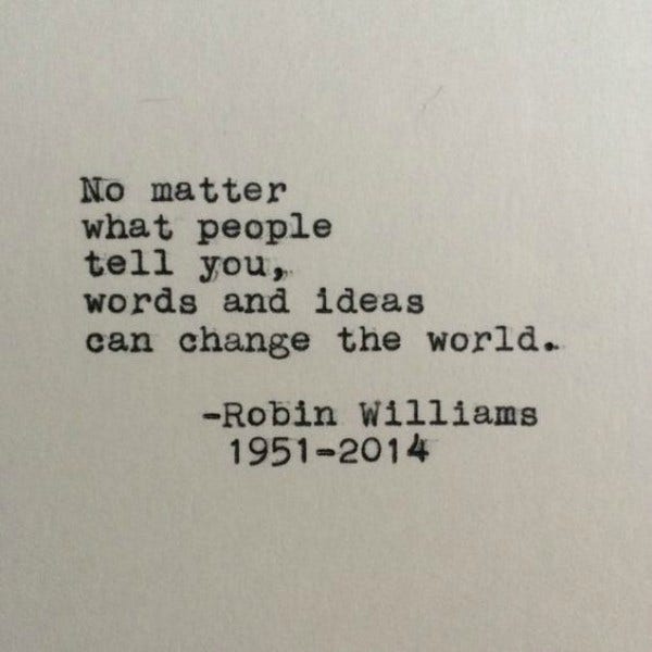 Robin Williams Quotes Mental Health Grief And Loss