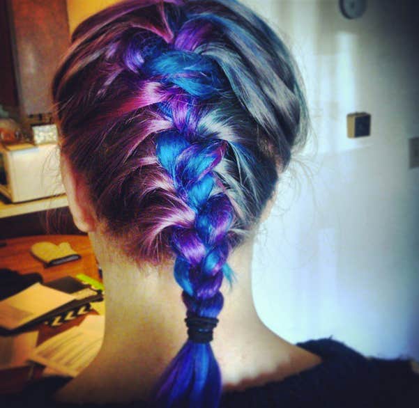 rainbow braid