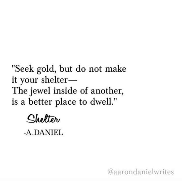 Powerful Instagram Quotes Poet Aaron Daniel About Life