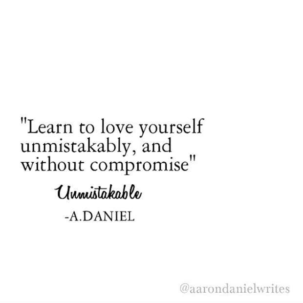 Love Poem Quote LifePowerful Instagram Quotes Poet Aaron Daniel About Life