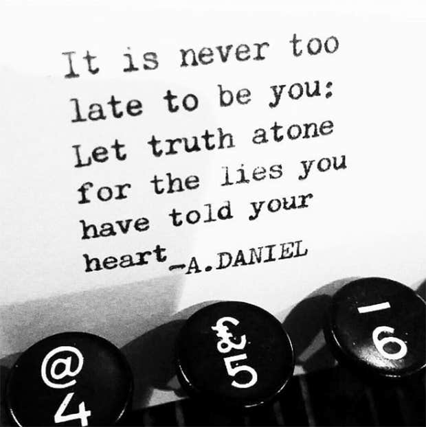 Powerful Instagram Quotes Poet Aaron Daniel About Life