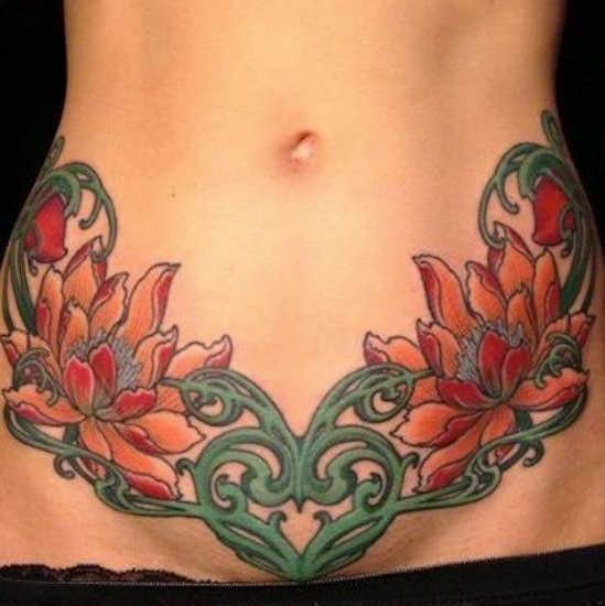 549px x 550px - Best Vagina Tattoo Ideas & Designs That Are Classy And Sexy | YourTango