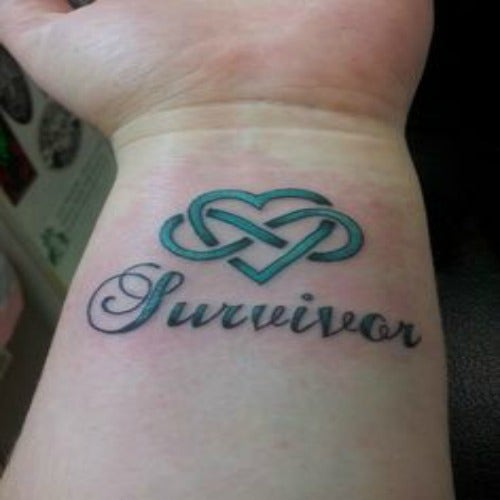 sexual assault survivor tattoo.