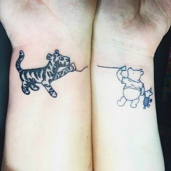Disney best friends tattoos