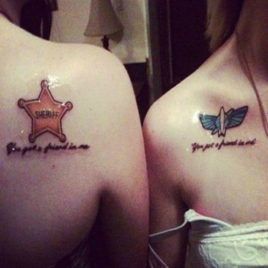 Disney best friend tattoos