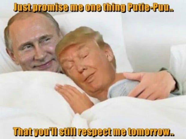 Funny Donald Trump Putin meme