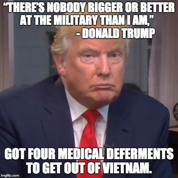 Donald Trump meme best military
