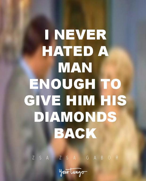 Zsa Zsa Gabor Quotes About Divorce And Love