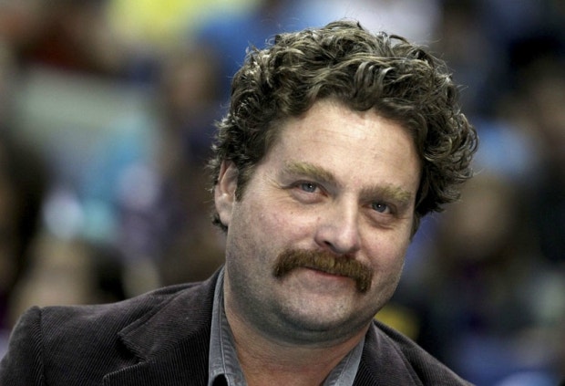 Zach Galifianakis Mustache