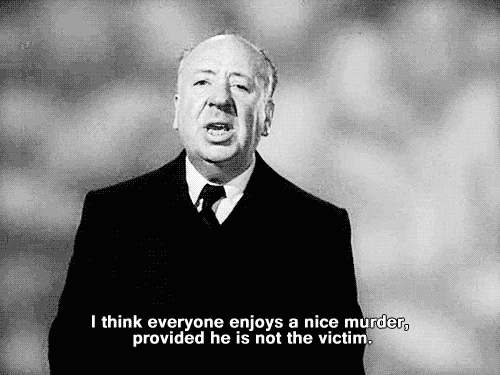 alfred hitchcock murder quote