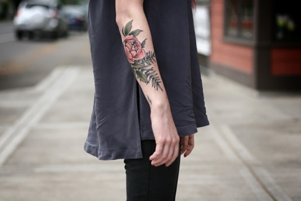 Alice Carrier Naturalistic Unique Tattoo