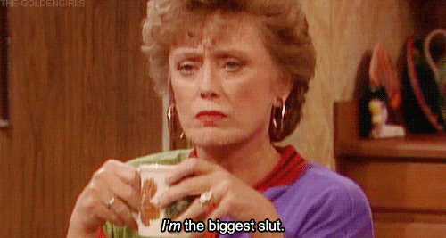 Rue McClanahan as Blanche Devereaux on "The Golden Girls"