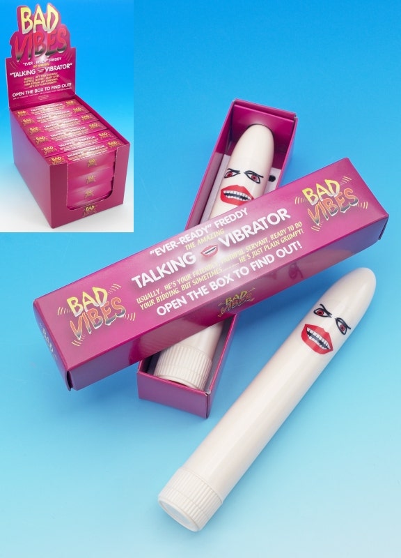 8. Bad Vibes Talking Vibrator