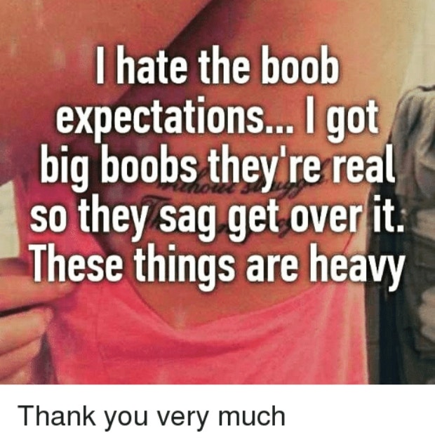 big boob memes