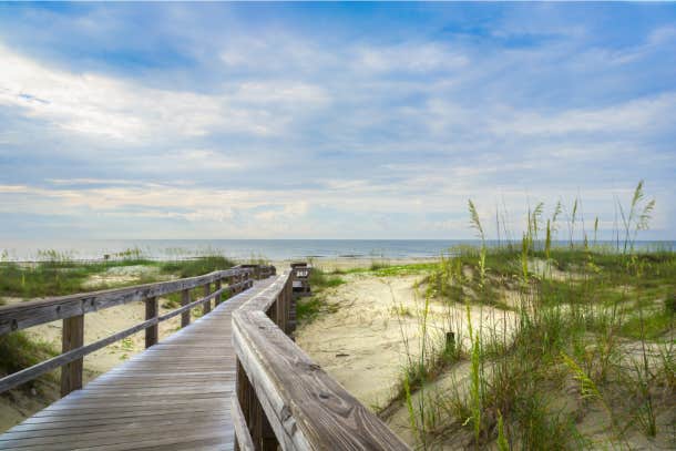 best beaches on the East Coast Tybee Island