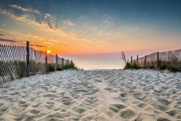 best beaches on the East Coast Bethany Beach