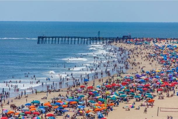 best beaches on the East Coast Ocean City