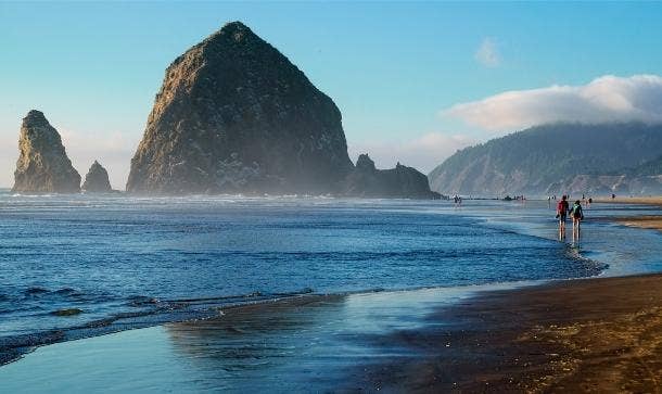 best beaches on the west coast cannon beach