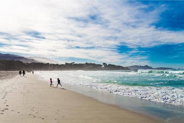 best beaches on the west coast carmel beach