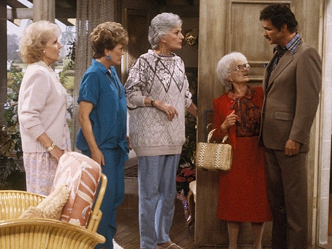 Burt Reynolds on "The Golden Girls"