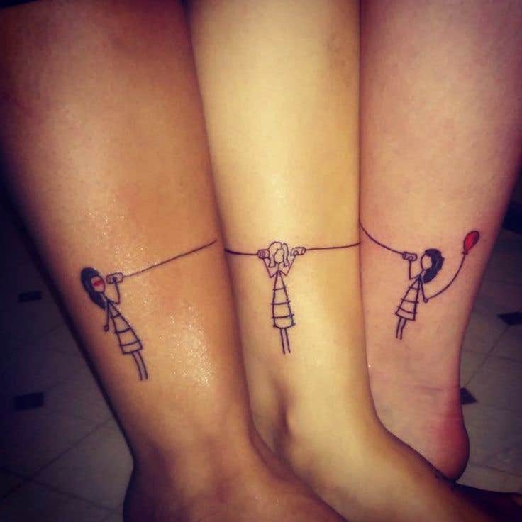 24 Adorably Meaningful Best Friends Tattoos [PICS] | YourTango