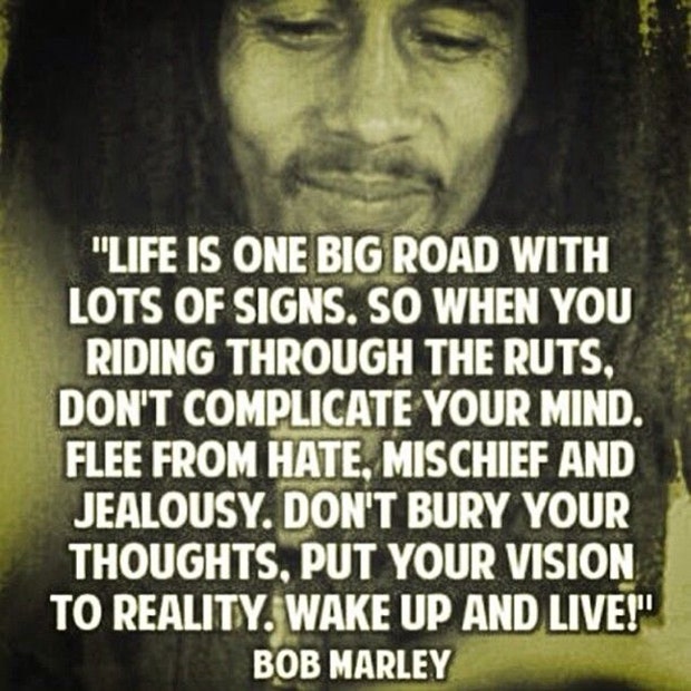 Bob Marley Quotes about strength