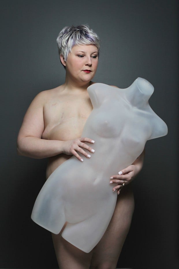 nude photo women mannequin series body image