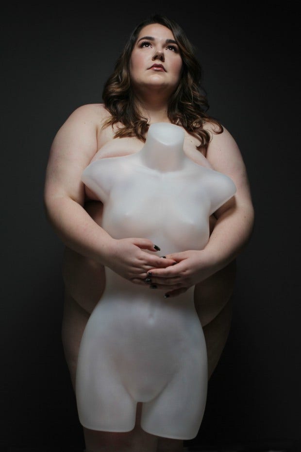 This Photographer Used Mannequins To Encourage Body Positivity