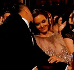 <b> Brangelina:</b>
The golden couple has not added to its brood since twins Vivienne and Knox were born in 2008. So while the family currently numbers at six kids, both Brad and Angie have said that the romance is still hot. We would not be shocked if there is seventh genetically blessed kid coming down the pike sooner than later — because even though Jolie can't conceive anymore, her adopted kids are just as gorgeous as her natural ones! Brad Pitt and Angelina Jolie (Brangelina) - Giphy