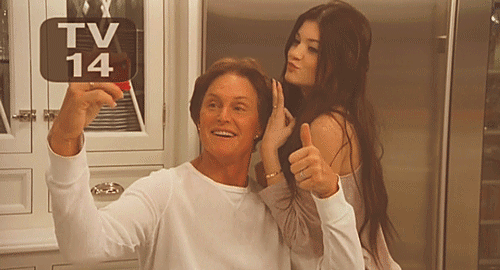 Bruce Jenner and Kylie Jenner - Tumblr
